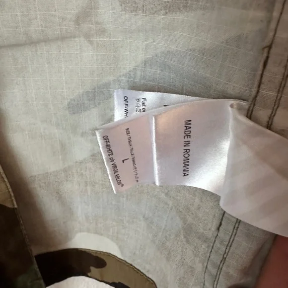 Men’s Off-White Camo Jacket